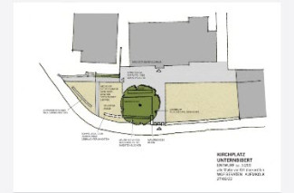 Lageplan Kirchenvorplatz Unternbibert