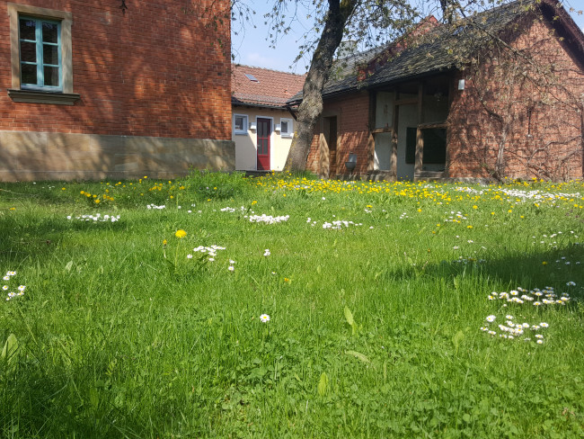 Gemeindehaus Unternbibert Garten